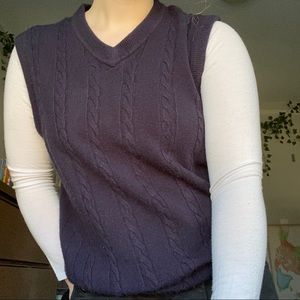 Dockers Navy Blue Sweater Vest